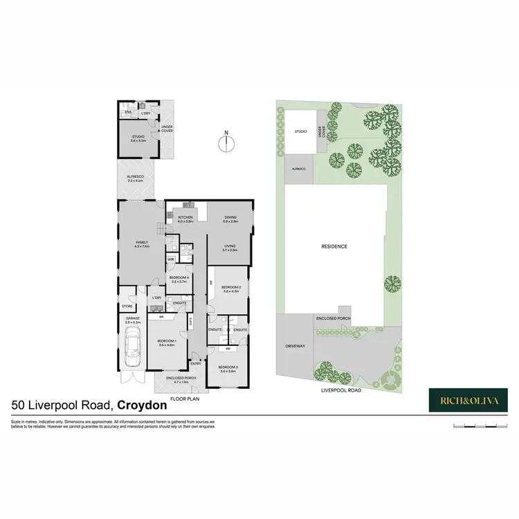 Floorplan of Homely house listing, 50 Liverpool Road, Croydon NSW 2132