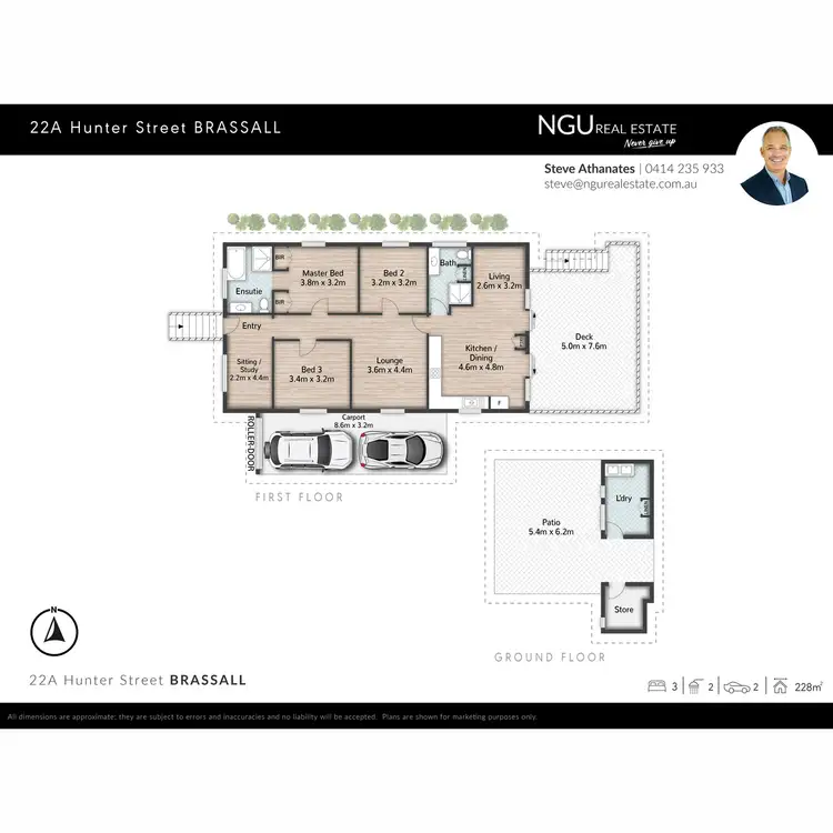 Floorplan of Homely house listing, 22A Hunter Street, Brassall QLD 4305