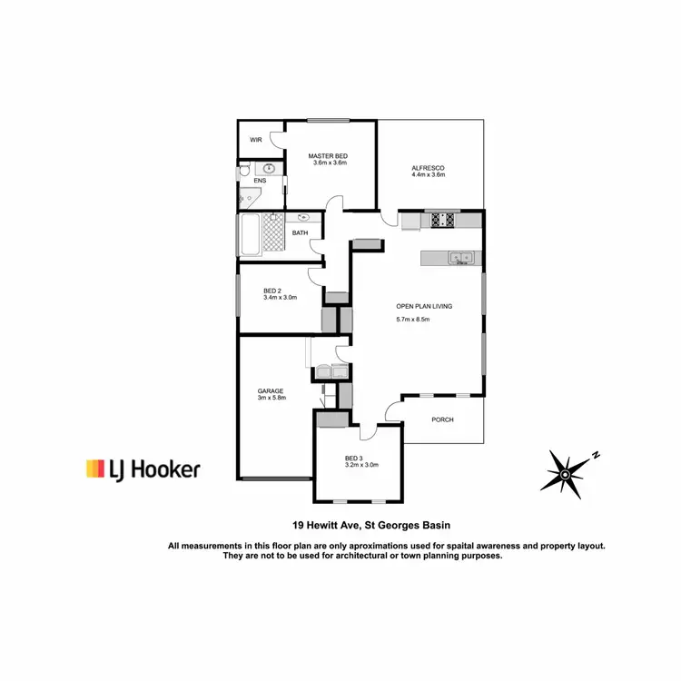 Floorplan of Homely house listing, 19 Hewitt Avenue, St Georges Basin NSW 2540