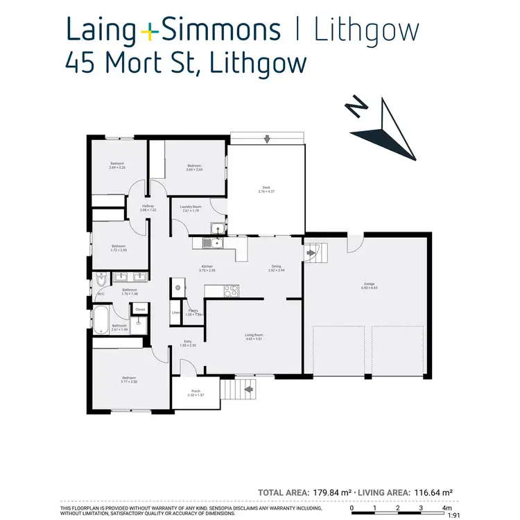 Floorplan of Homely house listing, 45 Mort Street, Lithgow NSW 2790