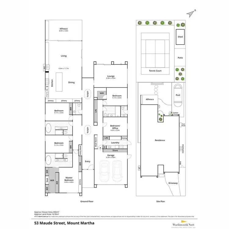 Floorplan of Homely house listing, 53 Maude Street, Mount Martha VIC 3934