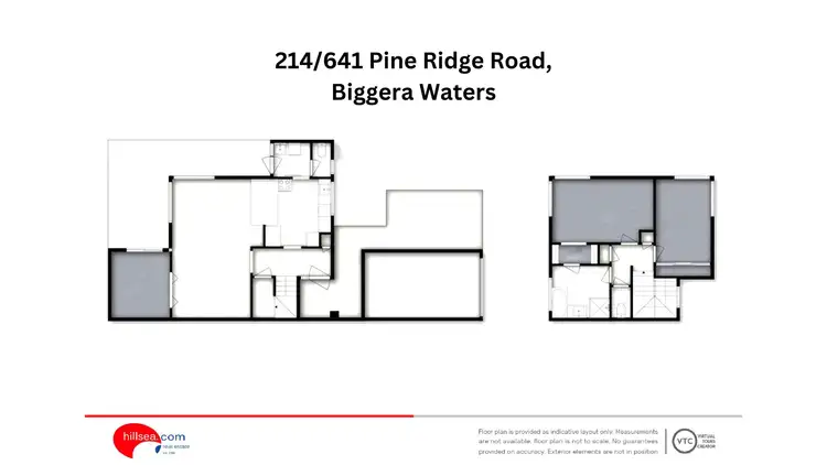 Floorplan of Homely townhouse listing, 214/641 Pine Ridge Road, Biggera Waters QLD 4216