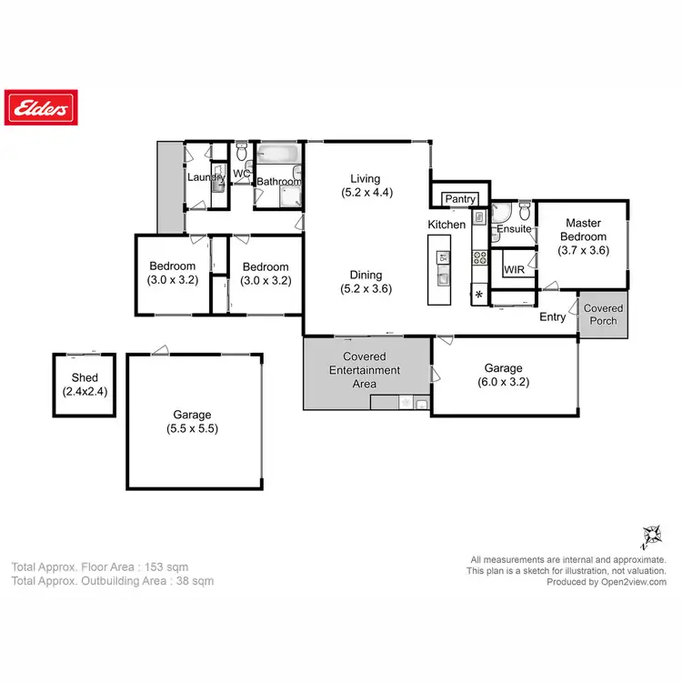Floorplan of Homely house listing, 4 Open Drive, Snug TAS 7054