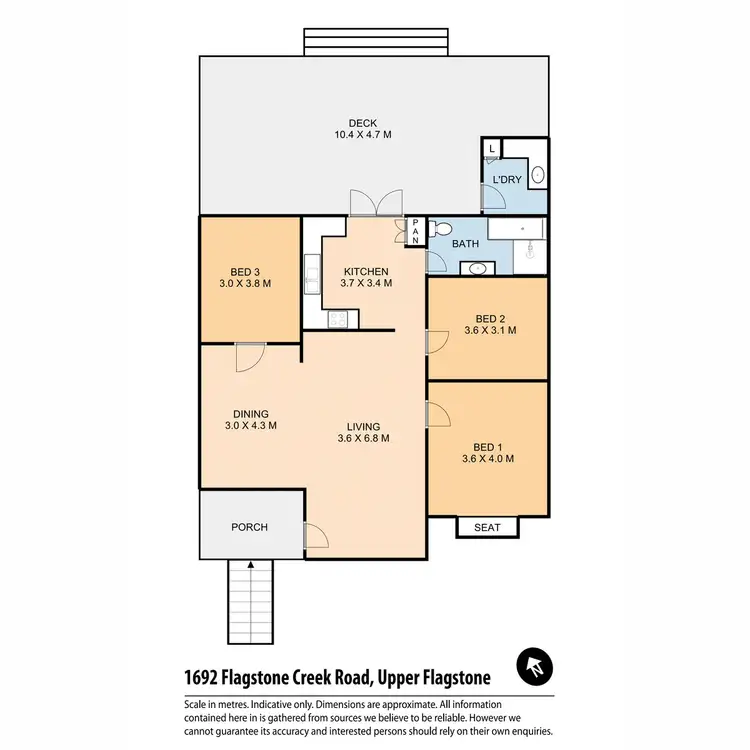 Floorplan of Homely house listing, 1692 Flagstone Creek Road, Upper Flagstone QLD 4344