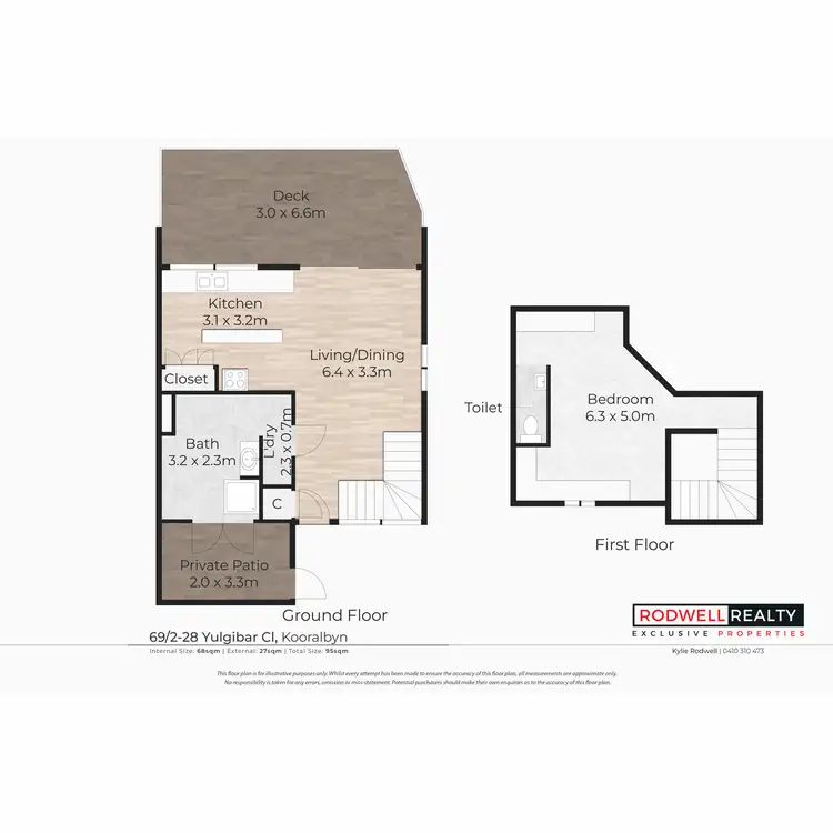 Floorplan of Homely unit listing, 69/2-28 Yulgibar Close, Kooralbyn QLD 4285