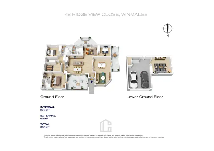 Floorplan of Homely house listing, 48 Ridge View Close, Winmalee NSW 2777