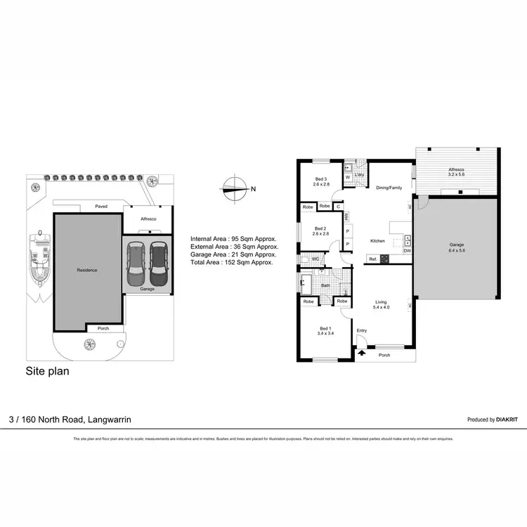 Floorplan of Homely unit listing, 3/160 North Road, Langwarrin VIC 3910