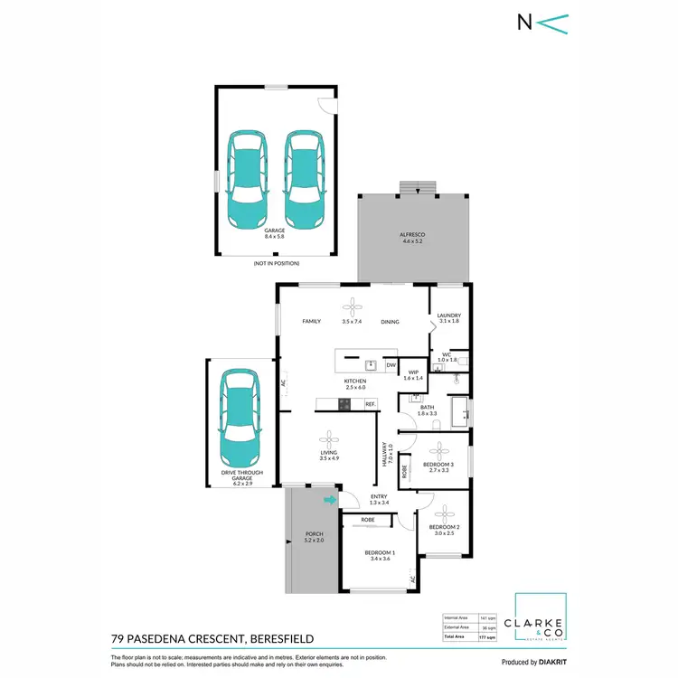 Floorplan of Homely house listing, 79 Pasedena Crescent, Beresfield NSW 2322