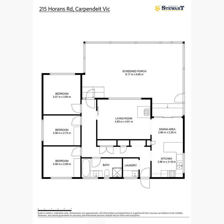 Floorplan of Homely rural property listing, 215 Horans Road, Carpendeit VIC 3260