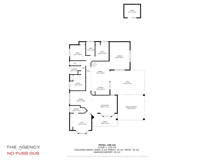 Floorplan of Homely house listing, 58 Porongurup Drive, Clarkson WA 6030