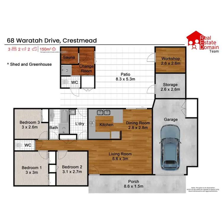 Floorplan of Homely house listing, 68 Waratah Drive, Crestmead QLD 4132