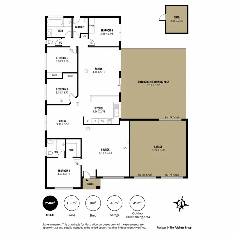 Floorplan of Homely house listing, 25 Whatley Way, Craigmore SA 5114