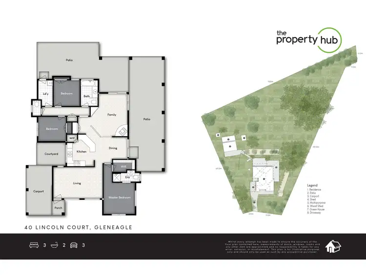Floorplan of Homely house listing, 40 Lincoln Court, Gleneagle QLD 4285