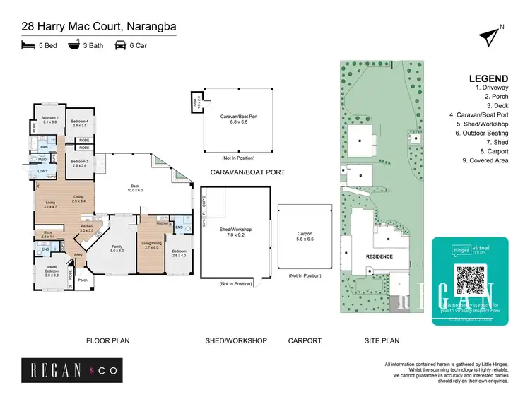 Floorplan of Homely house listing, 28 Harry Mac Court, Narangba QLD 4504