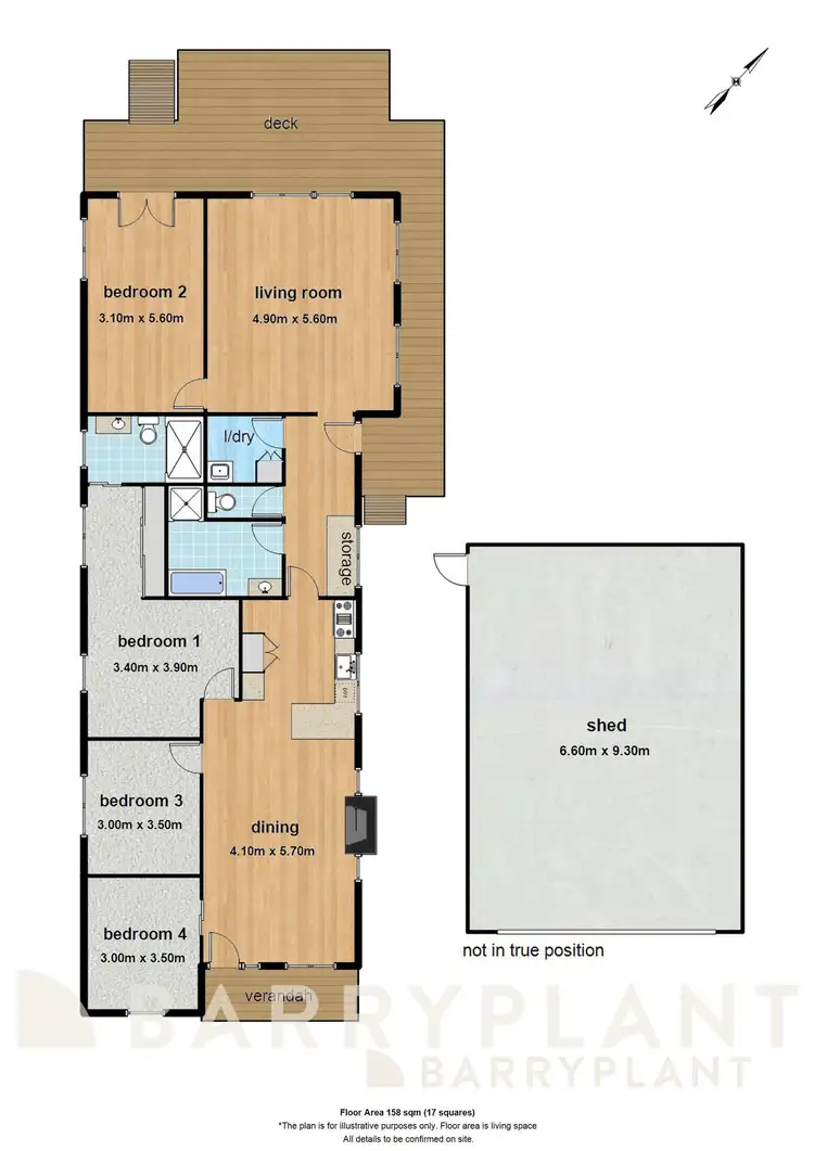 Floorplan of Homely house listing, 55 Emerald Monbulk Road, Emerald VIC 3782
