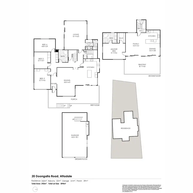 Floorplan of Homely house listing, 20 Doongalla Road, Attadale WA 6156