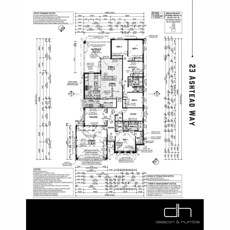 Floorplan of Homely house listing, 23 Ashtead Way, Landsdale WA 6065