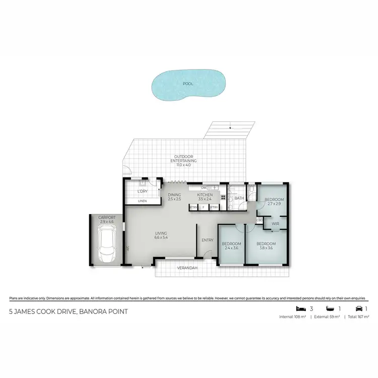 Floorplan of Homely house listing, 5 James Cook Drive, Banora Point NSW 2486