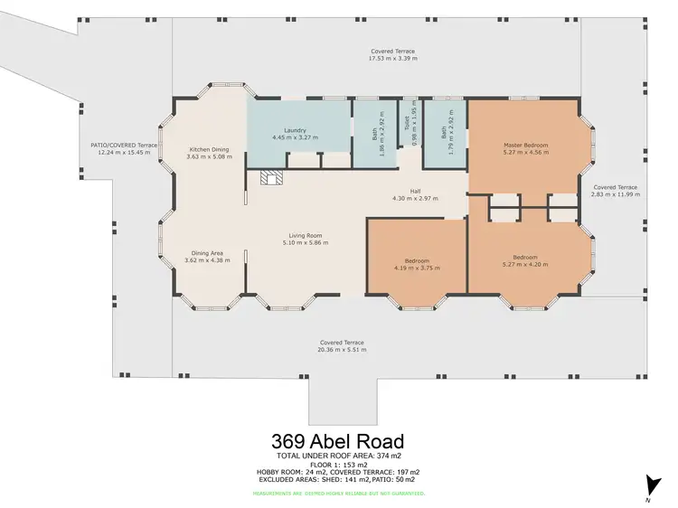 Floorplan of Homely house listing, 369 Abel Road, Lower Wonga QLD 4570