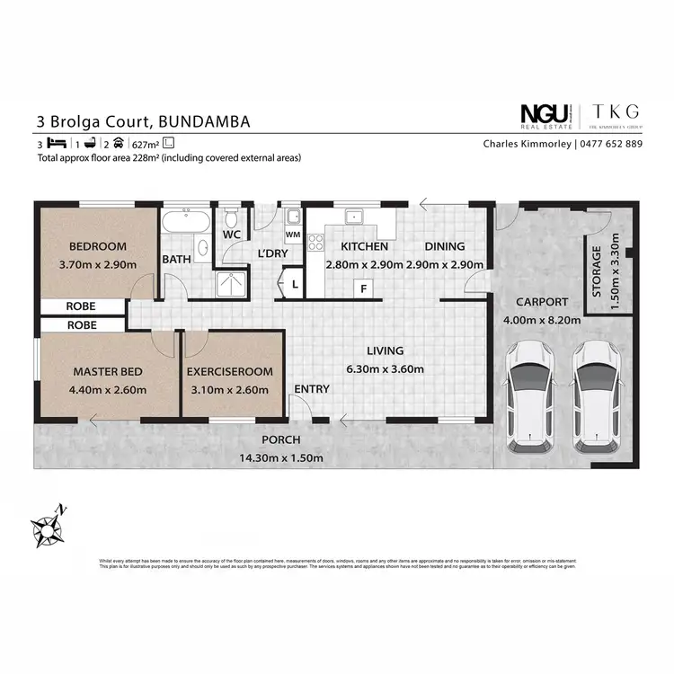 Floorplan of Homely house listing, 3 Brolga Court, Bundamba QLD 4304
