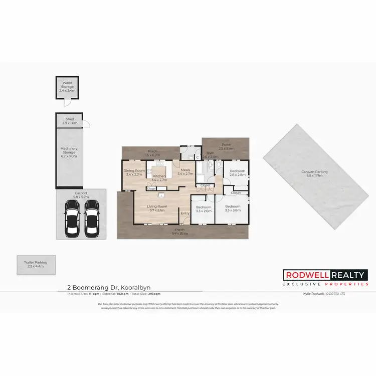Floorplan of Homely house listing, 2 - 12 Boomerang Drive, Kooralbyn QLD 4285