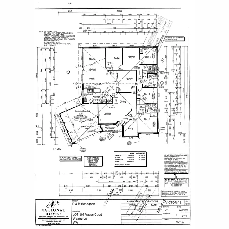 Floorplan of Homely house listing, 7 Vasse Court, Wanneroo WA 6065