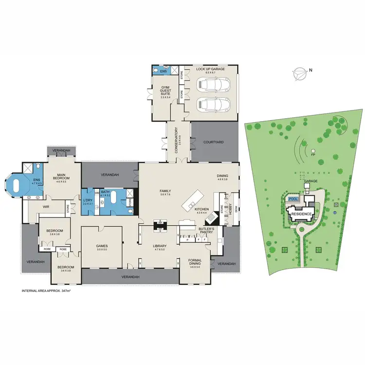 Floorplan of Homely house listing, 105 Forest Hill Drive, Oakhampton Heights NSW 2320