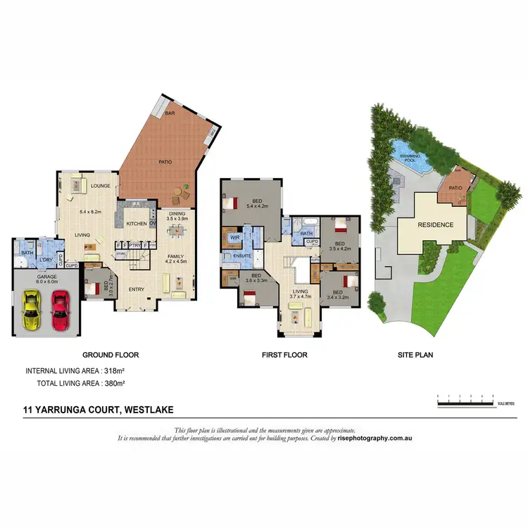 Floorplan of Homely house listing, 11 Yarrunga Court, Westlake QLD 4074