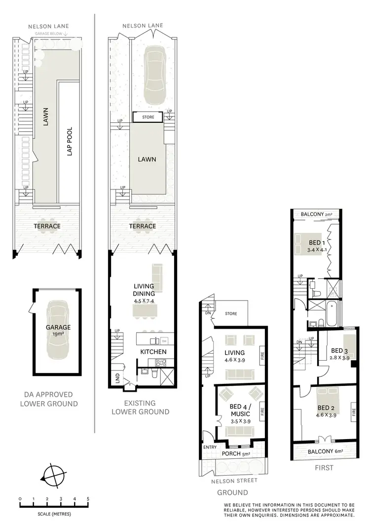 Floorplan of Homely house listing, 287 Nelson Street, Annandale NSW 2038