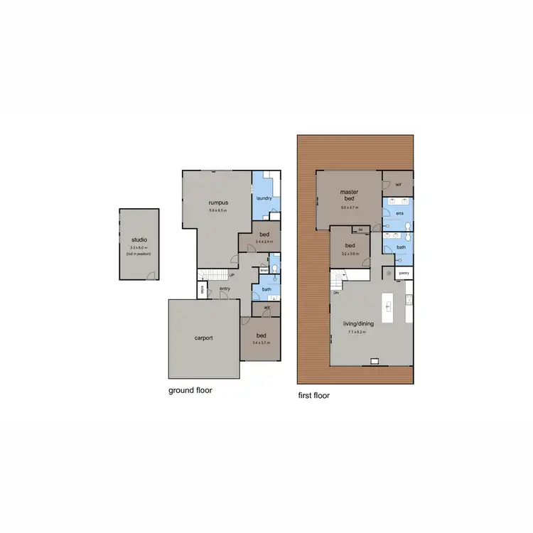 Floorplan of Homely house listing, 1 Parkes Street, Mccrae VIC 3938