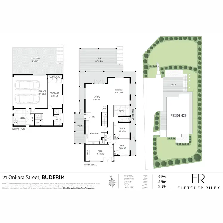 Floorplan of Homely house listing, 21 Onkara Street, Buderim QLD 4556