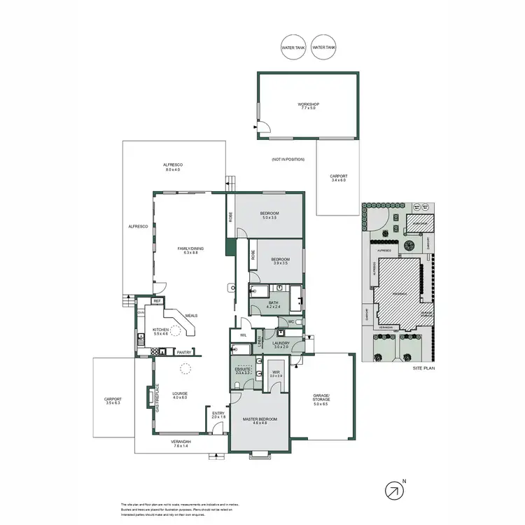 Floorplan of Homely house listing, 20 Fairway Crescent, Mccrae VIC 3938