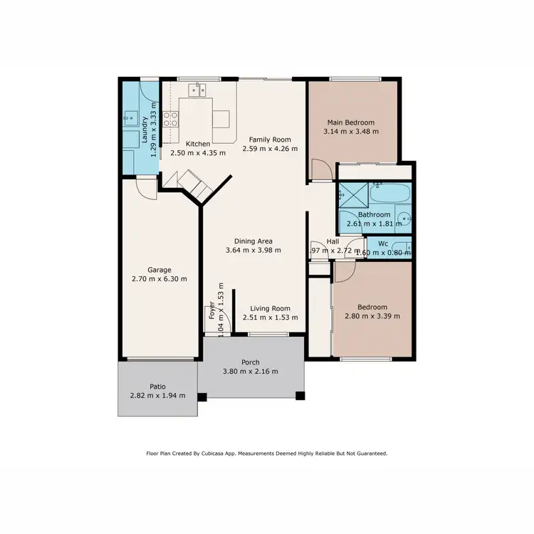 Floorplan of Homely unit listing, 9/9-11 Bowen Avenue, Gunnedah NSW 2380
