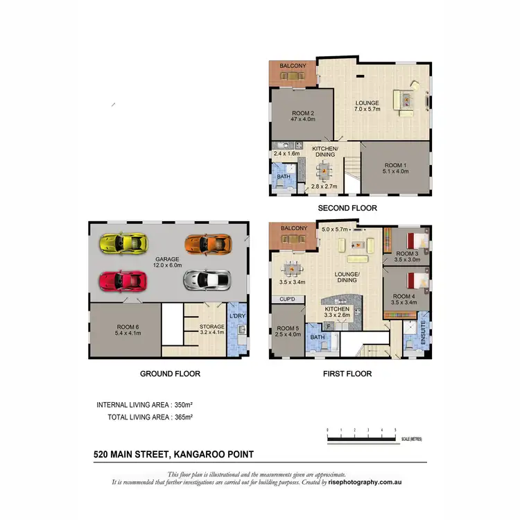 Floorplan of Homely house listing, 520 Main Street, Kangaroo Point QLD 4169