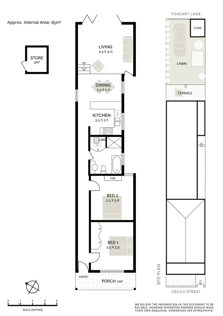 Floorplan of Homely house listing, 136 Cecily Street, Lilyfield NSW 2040