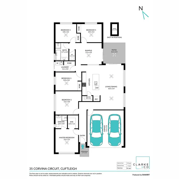Floorplan of Homely house listing, 35 Corvina Circuit, Cliftleigh NSW 2321