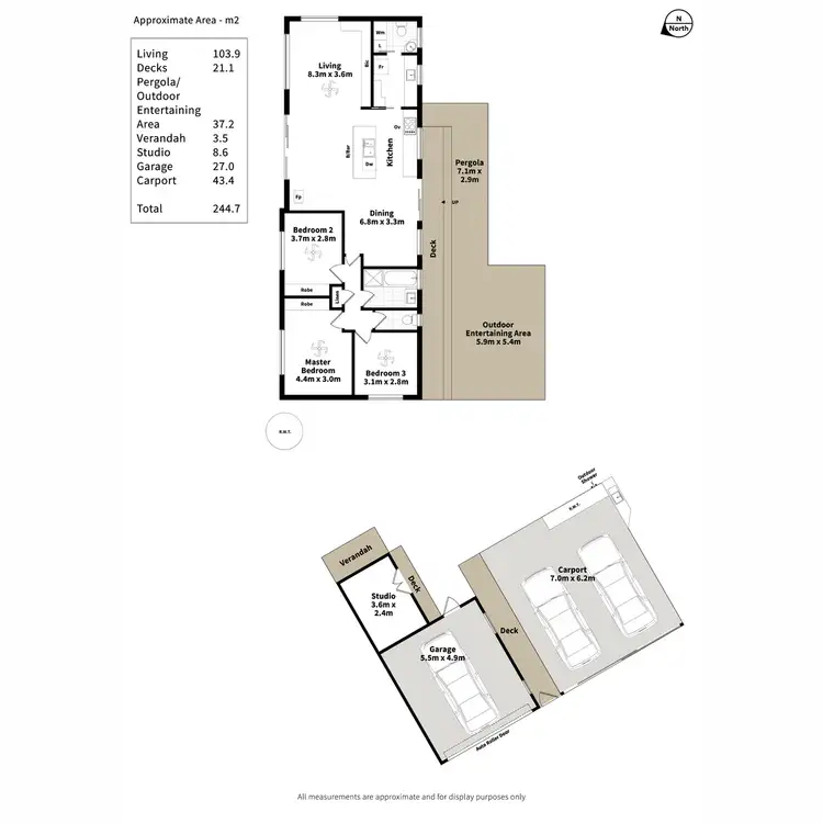 Floorplan of Homely house listing, 9 Anderson Grove, Mccracken SA 5211