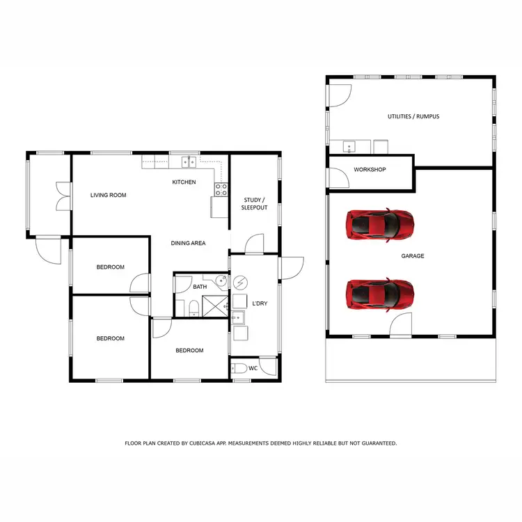 Floorplan of Homely house listing, 15 The Crescent, Kallangur QLD 4503