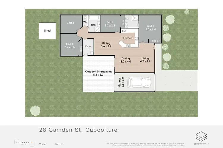 Floorplan of Homely house listing, 28 Camden Street, Caboolture QLD 4510