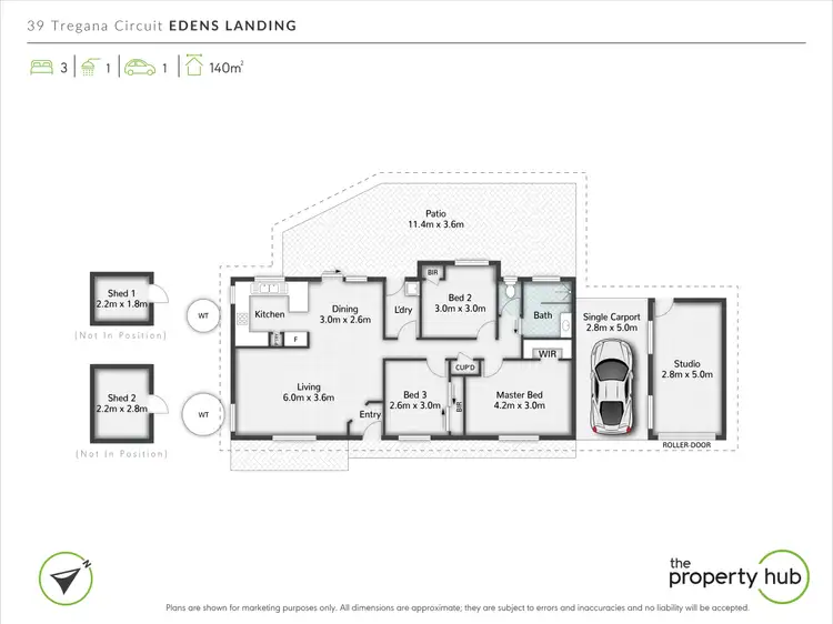 Floorplan of Homely house listing, 39 Tregana Circuit, Edens Landing QLD 4207