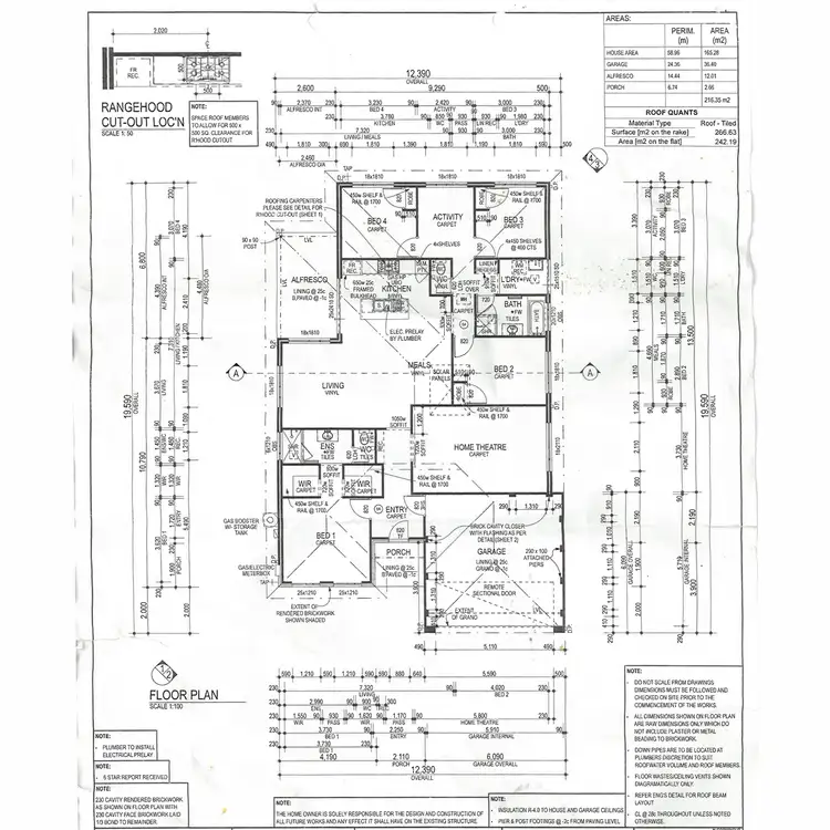 Floorplan of Homely house listing, 54 Teasel Way, Banksia Grove WA 6031