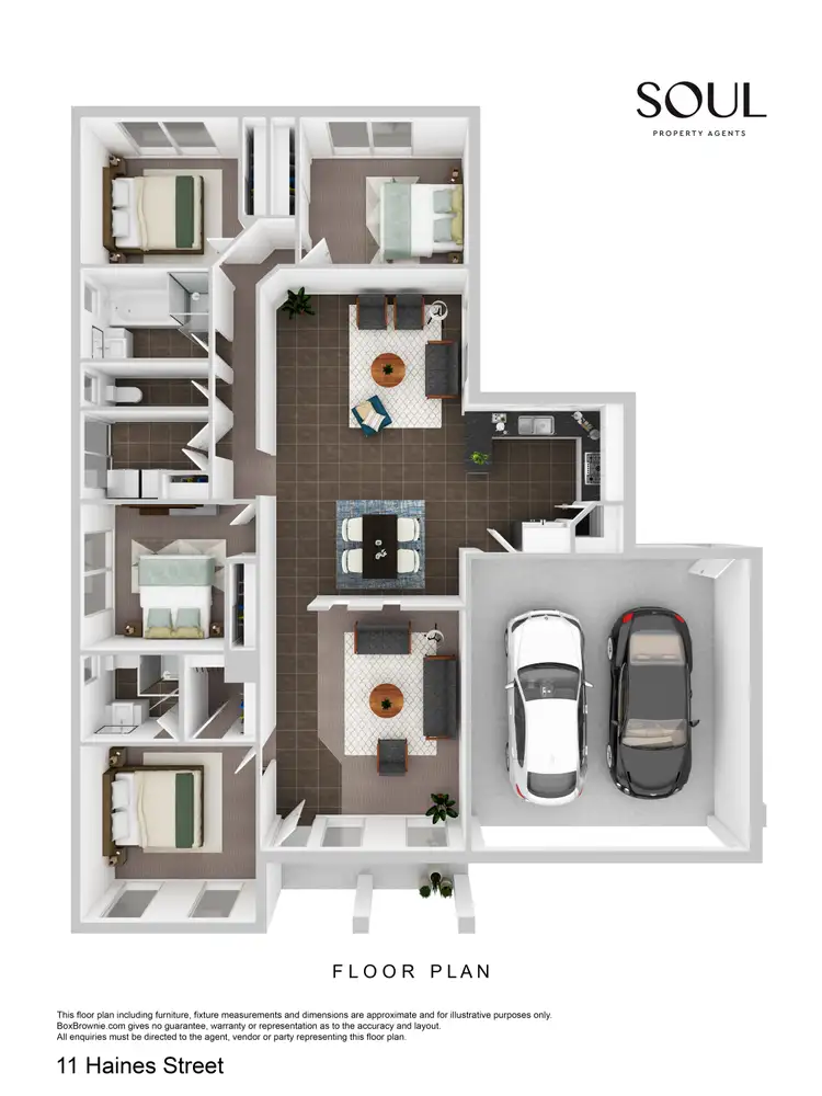 Floorplan of Homely house listing, 11 Haines Street, Griffith NSW 2680