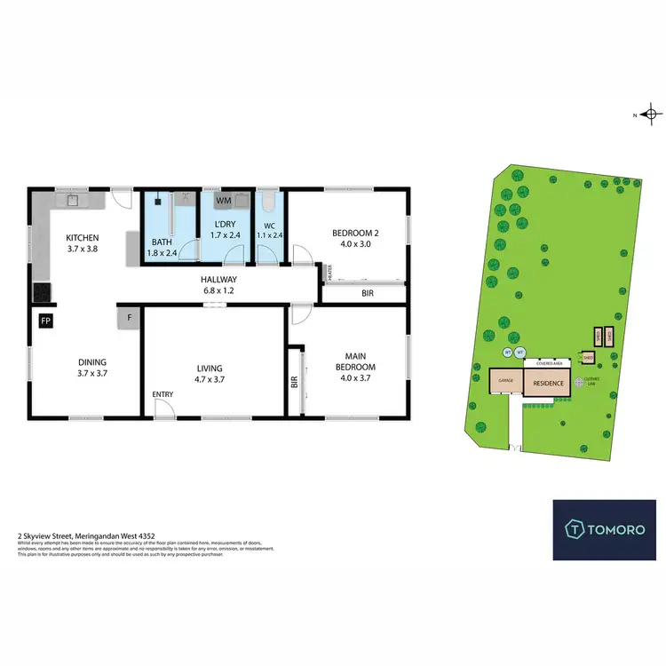 Floorplan of Homely house listing, 2 Skyview Street, Meringandan West QLD 4352