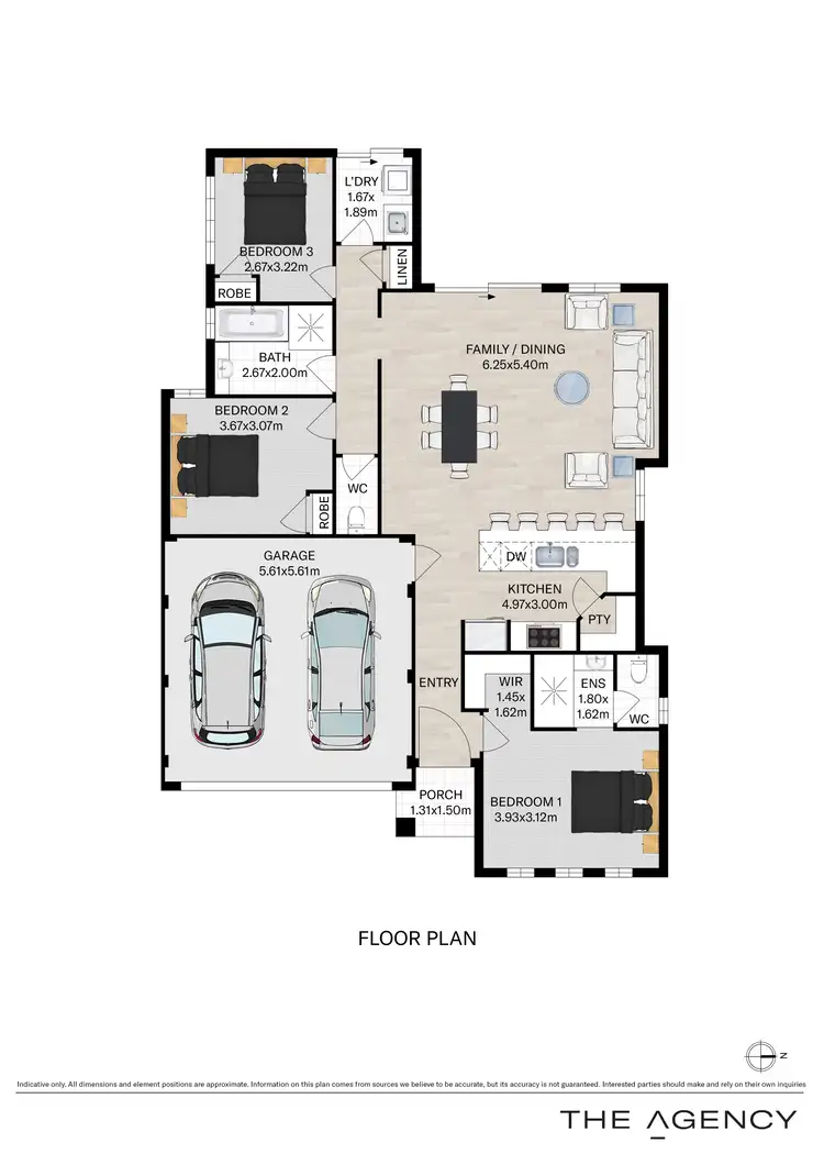 Floorplan of Homely house listing, 4 Wenlock Way, Brabham WA 6055