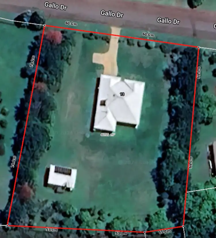 Floorplan of Homely house listing, 13 Gallo Drive, Mareeba QLD 4880