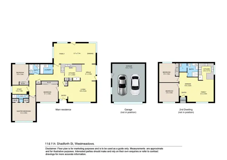 Floorplan of Homely house listing, 11 Shadforth Street, Westmeadows VIC 3049