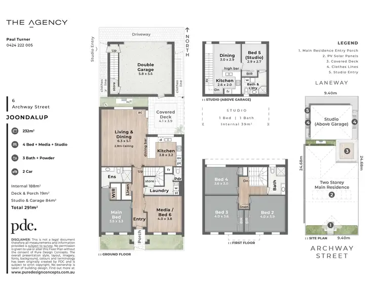 Floorplan of Homely house listing, 6 Archway Street, Joondalup WA 6027