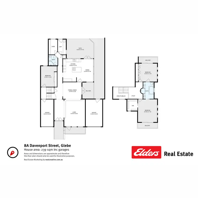 Floorplan of Homely house listing, 8A Davenport Street, Glebe TAS 7000