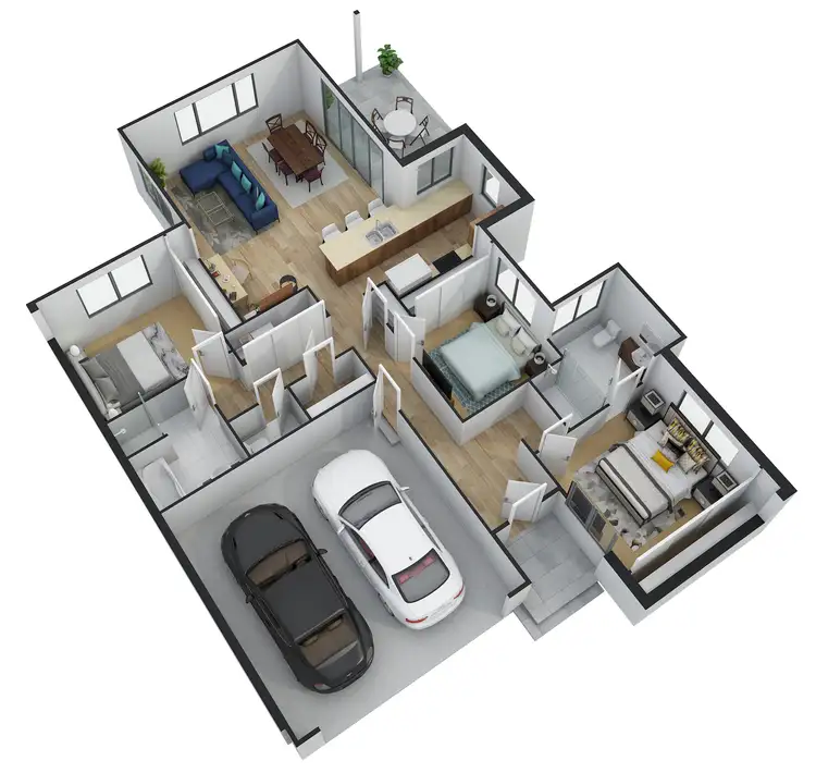 Floorplan of Homely semi-detached listing, 1/85 Elizabeth Street, Nambour QLD 4560