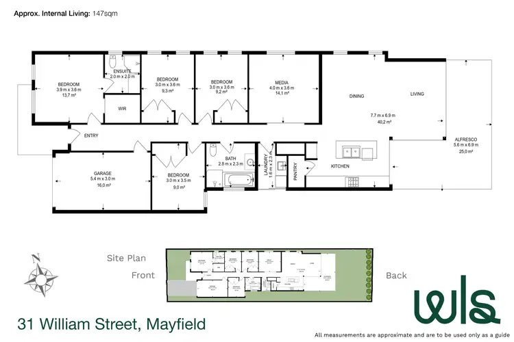 Floorplan of Homely house listing, 31 William Street, Mayfield NSW 2304